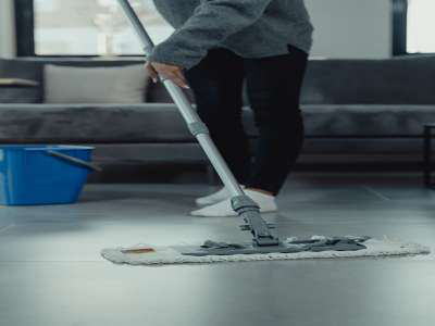 Marble floor restoration