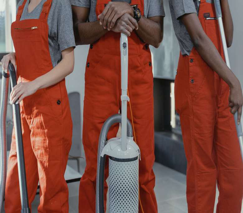 Servicorp team members in uniform